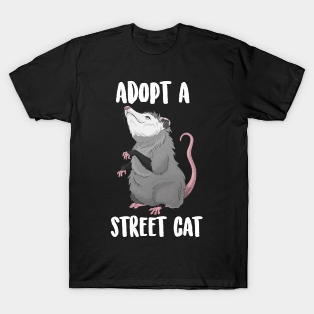 Adopt A Street Cat T-Shirt by Eugenex